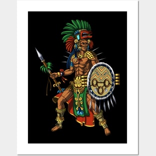 Ancient Mayan Warrior Posters and Art